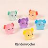 Non-Toxic 10/20Pcs Luminous Mini Resin Axolotl Miniature Glow In The Dark Axolotl Tiny Animal Figures Ornament For Diy Fairy Garden