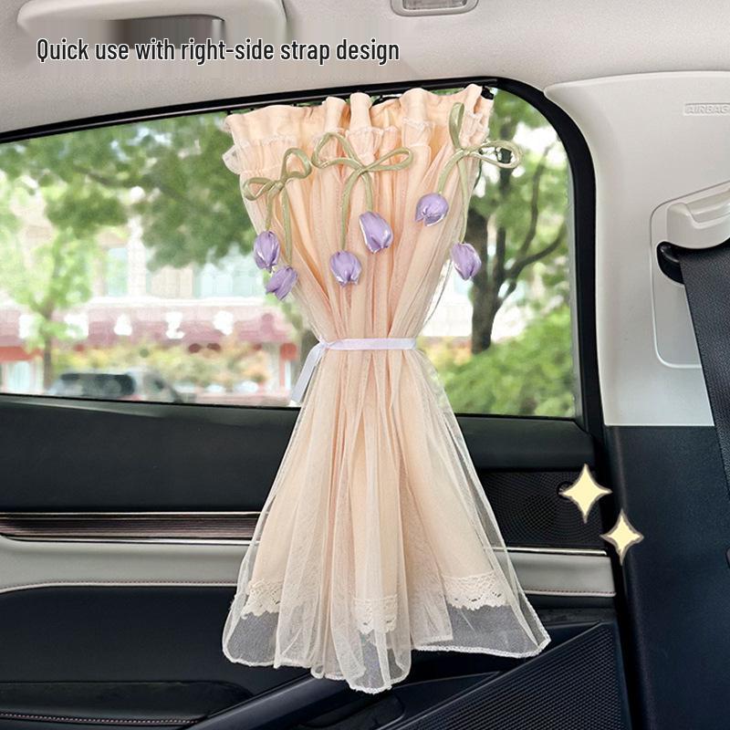 Car Sun Shade Curtains: Track Type, UV Protection, Heat Insulation, Privacy for Baby & Children