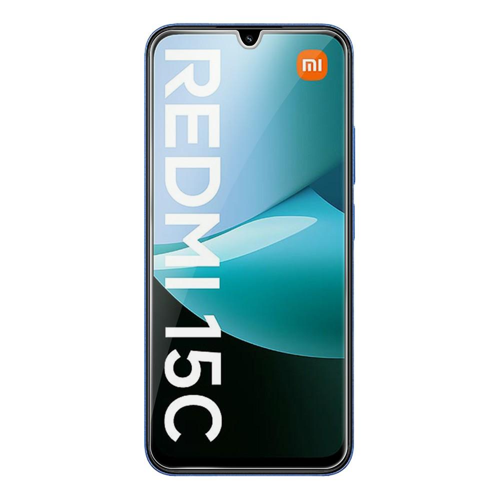 RURIHAI Für Xiaomi Redmi 15C 4G (EU) (173 mm)/15C 5G (EU) (173 mm) Displayschutzfolie Sekundärhärtung Hoch Aluminium-Silizium Glasfolie