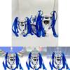 Elegant Resin Football Trophy Model European Style Soccer Award Silver Gift