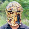 Barbuta Helmet Commando Medieval Knight Armor 18g Mild Steel Helmet  LARP Cosplay Halloween Costume  Visored Warrior Helmet