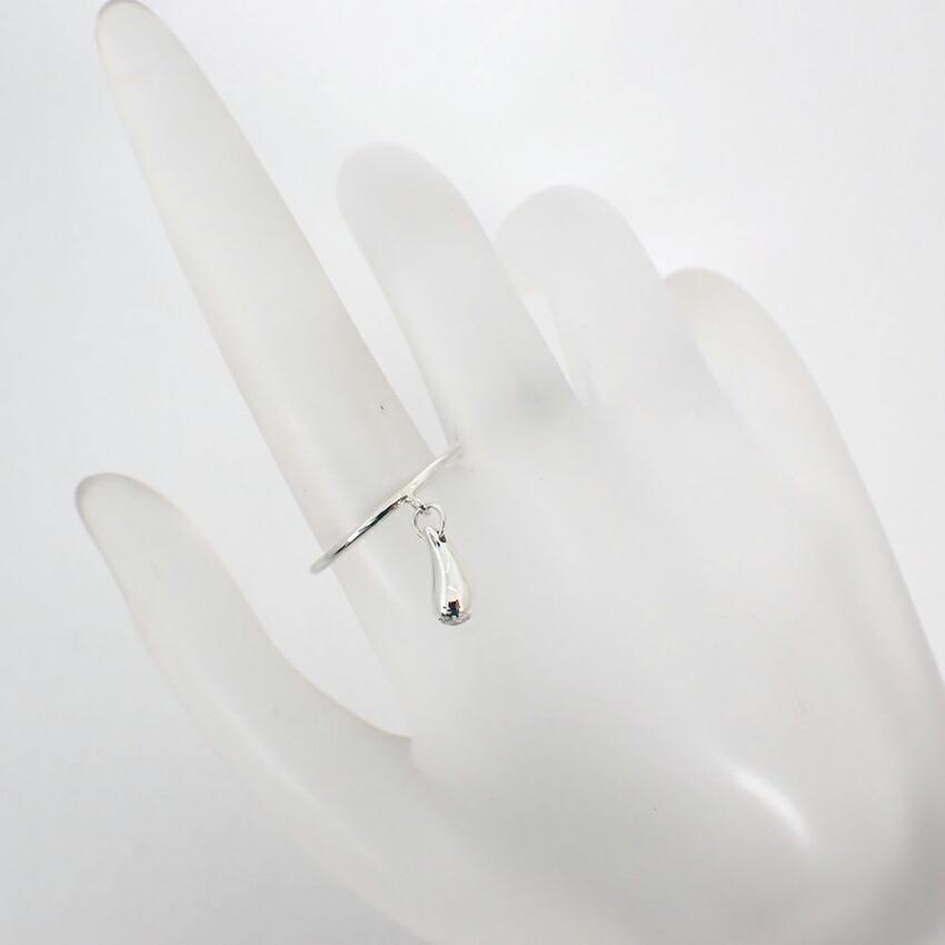 [Pre-owned] Tiffany 925 Teardrop Ring / Size 12 / J51-6