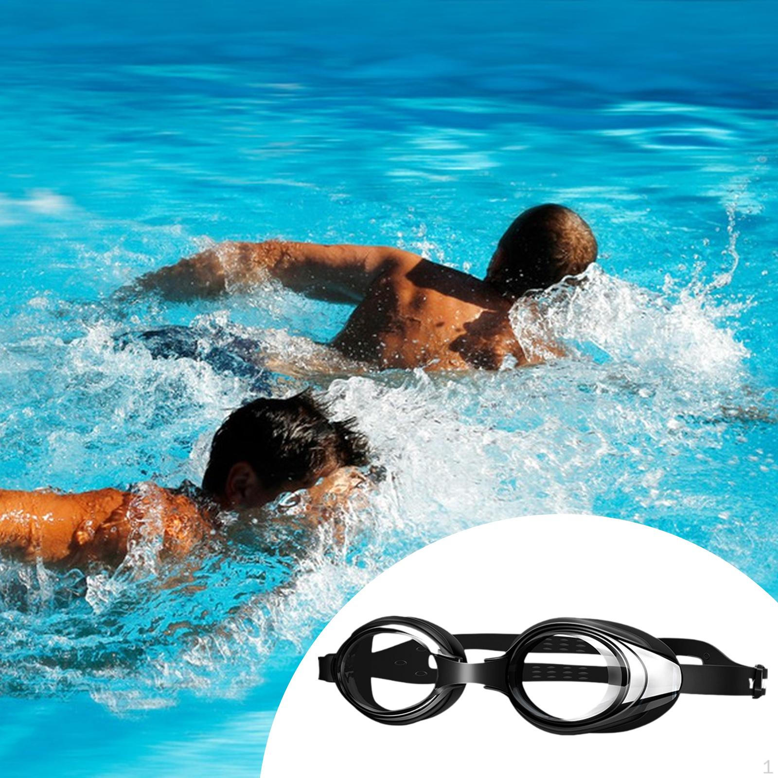 

Nearsighted Swim Goggles - 6.0 Stylish Eyewear for Women Water Sports Adults