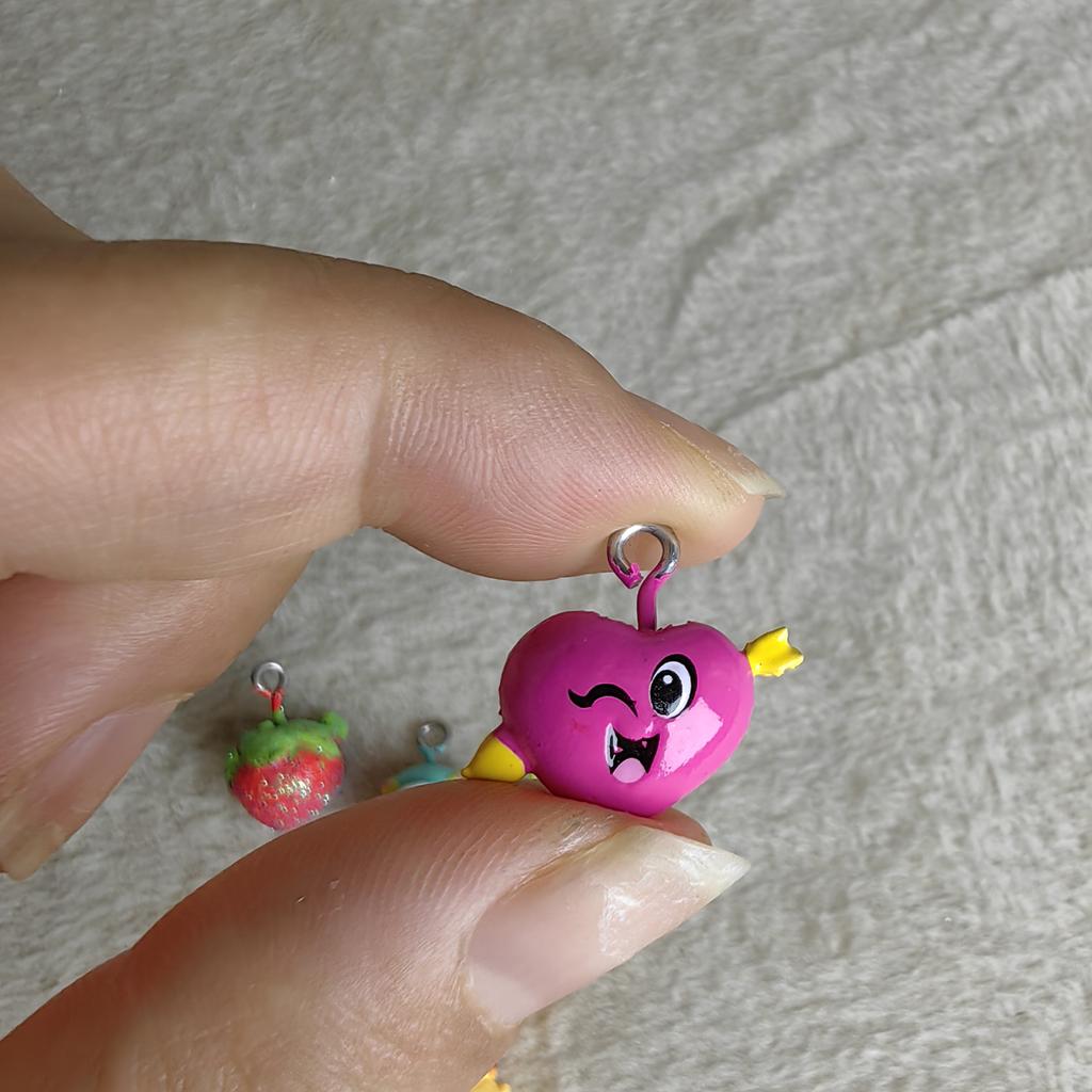 Non-Toxic Random Shop Fruit Dolls Mini 1Cm Pendant Model Toys Action Figures Toy For Kids Gift Brinquedos Figurines