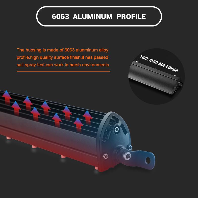 Slim 12D led light bar 20inch 10inch Spot Flood Combo Beam led bar For SUV 4X4 Off Road LED Work Lamp 12V 24V Auto Driving Light