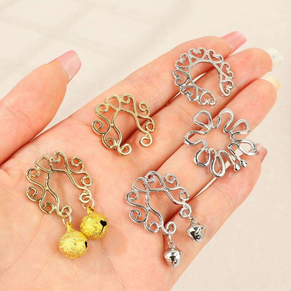 Nickel-free Faux Nipple 316L Surgical Steel Fake Nipple Ring Non Piercing Body Jewelry Non-Piercing