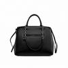 Crocodile embossed tote bag shoulder bag