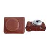 Digital Camera Protective Case PU Leather Camera Storage Bag with Removable Shoulder Strap Compatible with  ZV1 F  ZV1M2