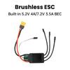 3-8S AM32 ESC Brushless Motor Controller 120A for FPV Drone RC Airplane Fixed-Wing Boat Car Motor Crawler Vehicle DIY Model