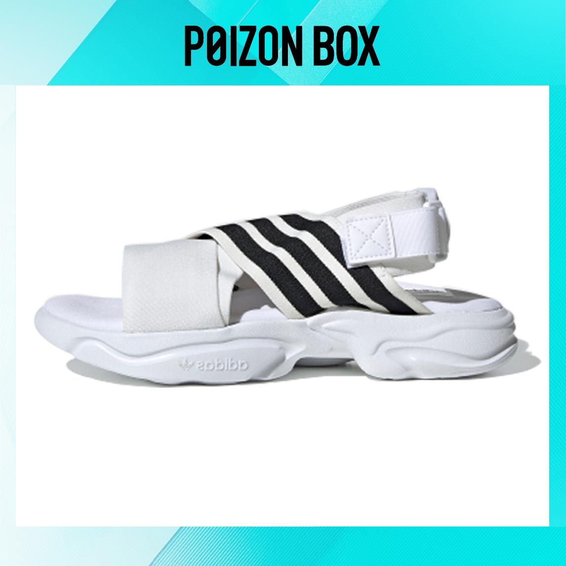 

сандалии adidas originals Magmur White Black Sandal EF5848