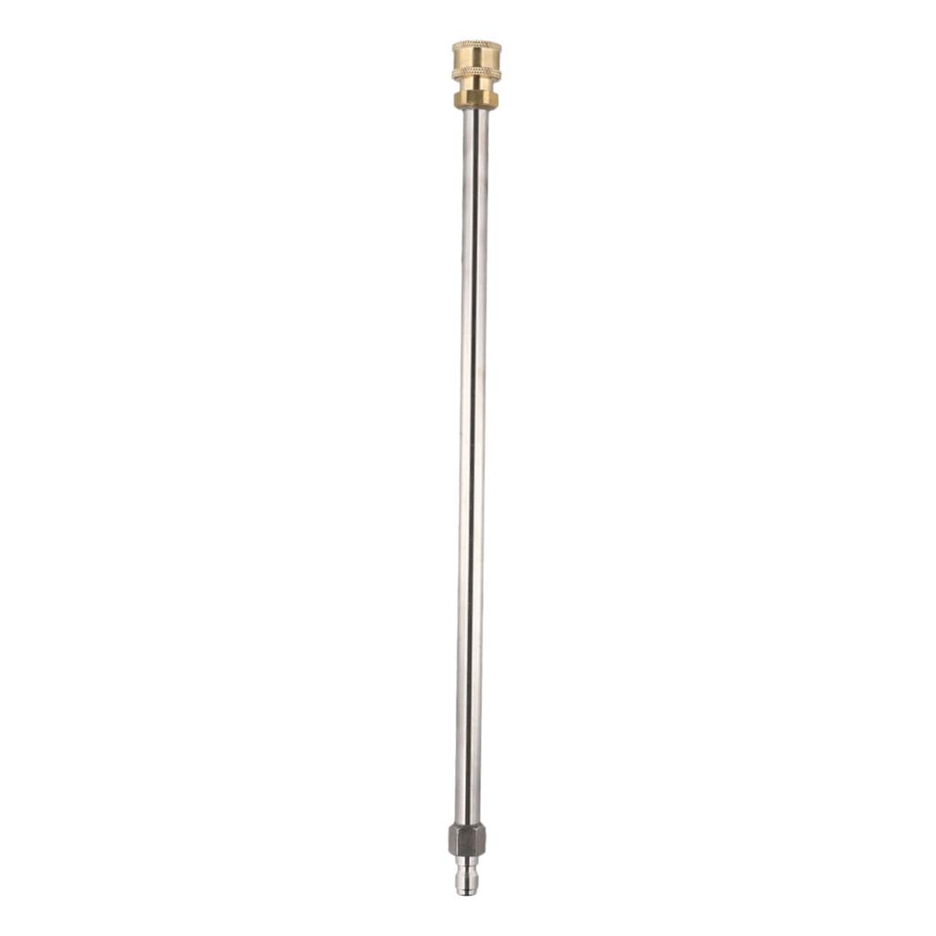 High Pressure Washer Extension Wand Sturdy Stainless Steel Construction Suitable for Various Power Washer Applications
