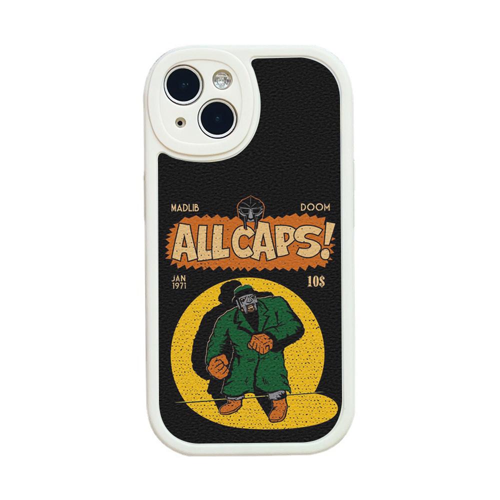 Iphone MF DOOM Rapper Telefon Kılıfı Iphone 14 13 11 12 Pro MAX 13 12MiNi 7 8 plus iphone14 XS XR Kuzu Derisi Koruyucu Kılıflar
