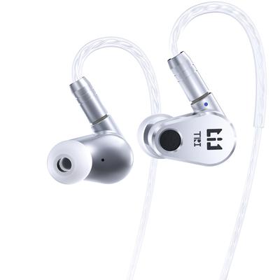 [2024's Most Popular Earphones] TRI DRACO Wired Earphones, In-Ear Monitors, High-End Wired Earphones with Open-Back Enclosure, 2DD Noise Cancelling,