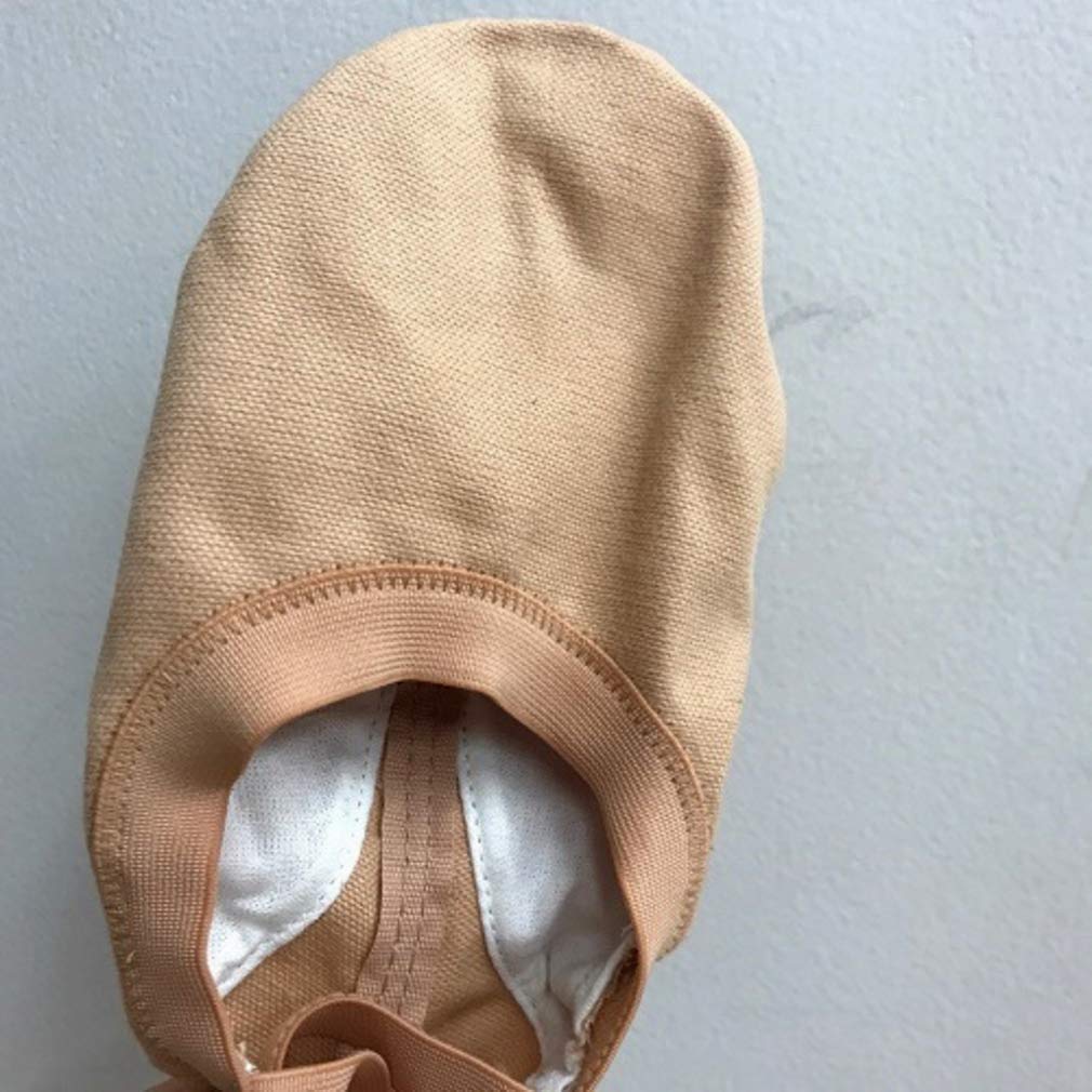 BLOCH Pro Elastic Baletní Velikosti Tělová Béžová Plátěnky, 25cm, 25.5cm, 26cm, 26.5cm, 27cm, 27.5cm, (Svěží béžová, 8,5 cm (28 cm))
