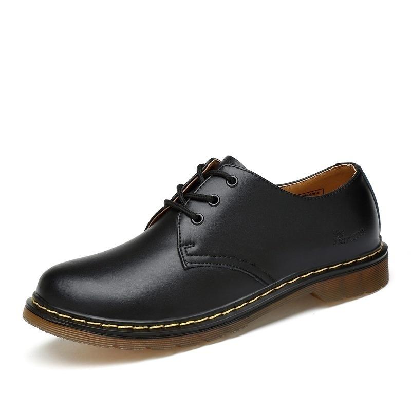 Buy Men Leather Shoes Genuine Leather Martin Boots Martin Shoes Men