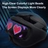 Smart LED Riding Helmet with Signal Light Speedometer Remote Control Support BT App Programming