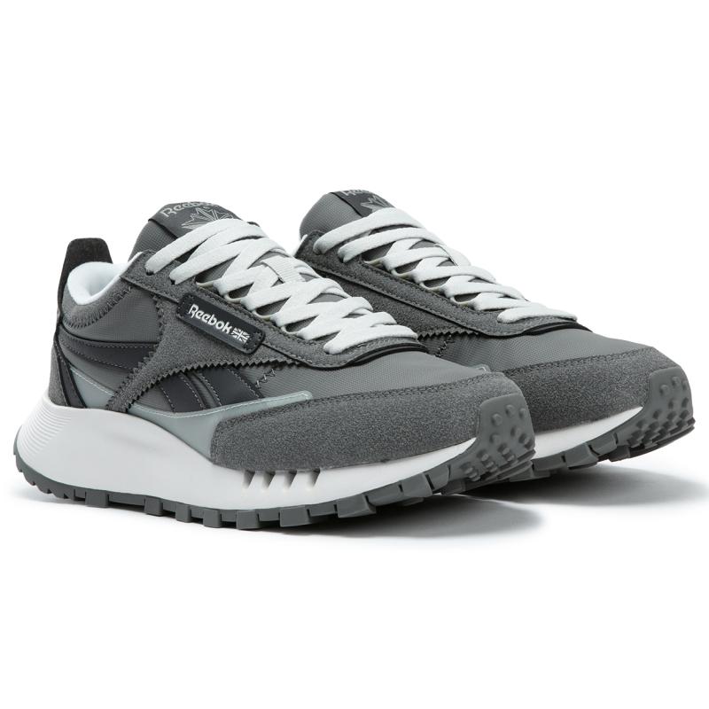 Reebok CL LEGACY W+ Low Top Running Shoes Unisex Gray Sneakers 24FRC903U1GG0