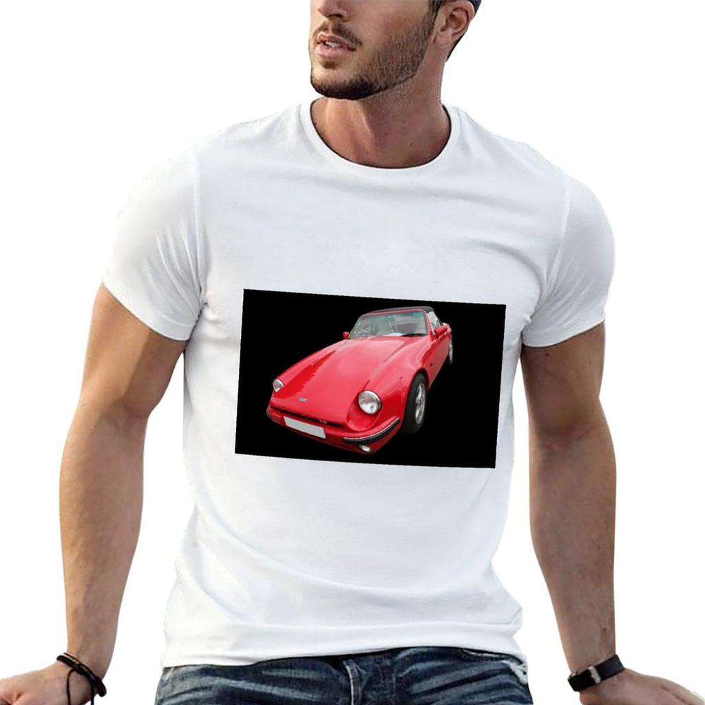 Classic TVR V TShirt Fashion Print Casual Short Sleeve