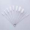 Bottle Clean Brushes 10pcs Set Stainless Steel Soft Hair Brush Pipette Straws Brushes Multipurpose Household Cleaning Tools