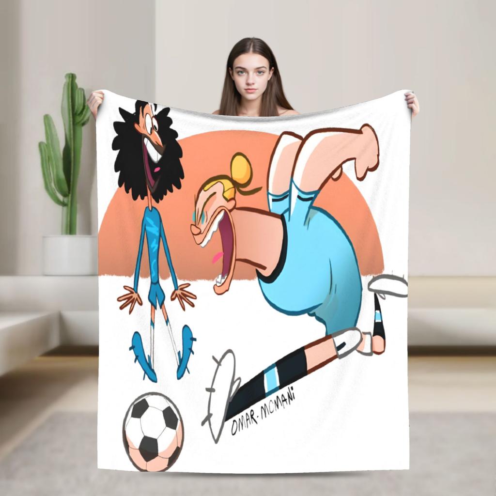 Norwegian Goat Selfie Blanket  Soft Warm Comfortable Plush Throw Blanket For Home Decor Picnic Flannel Bedspread Bed Cover