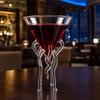 Octopus Wine Glass, Jellyfish Shaped Martini Cup, Creative Cocktail Glass for Juice Bar, Novelty Home Decor Gift