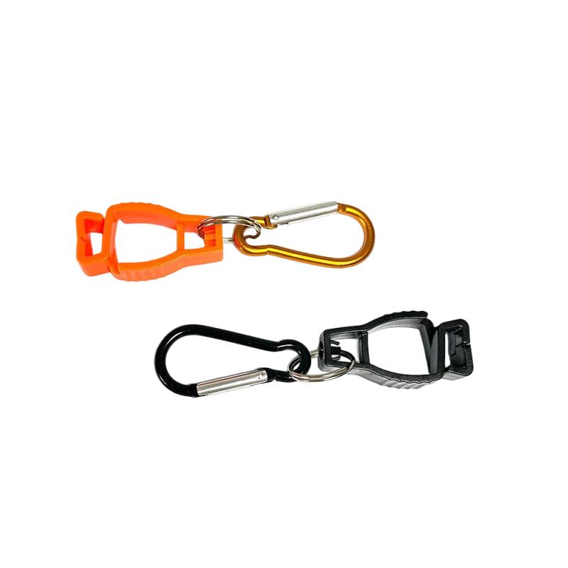 5Pcs Glove Clip Hanger Safety Glove Holder Aluminum Alloy Working Gloves Clip Keys Safety Clamp Gloves Guard Accessories
