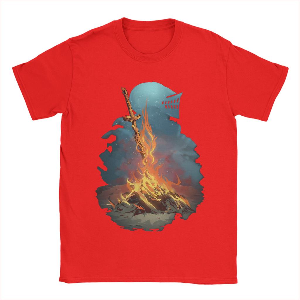 Darks Game Soulsd Sun Gwyndolin Mens T Shirts Humor Tee Shirt Short Sleeve O Neck TShirts Cotton Summer Clothes