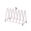 Retro Kitchen Dish Organizer Layered Decorative Metal Dish Rack Bird Design Rust-Resistant Dish Storage Organizer Kitchen