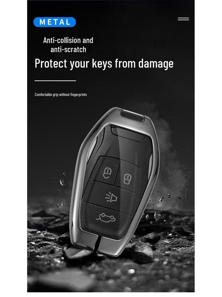 Southeast DX7 Key Case for DX5/DX3, A5 Car Accessory Shell with Metal Buckle