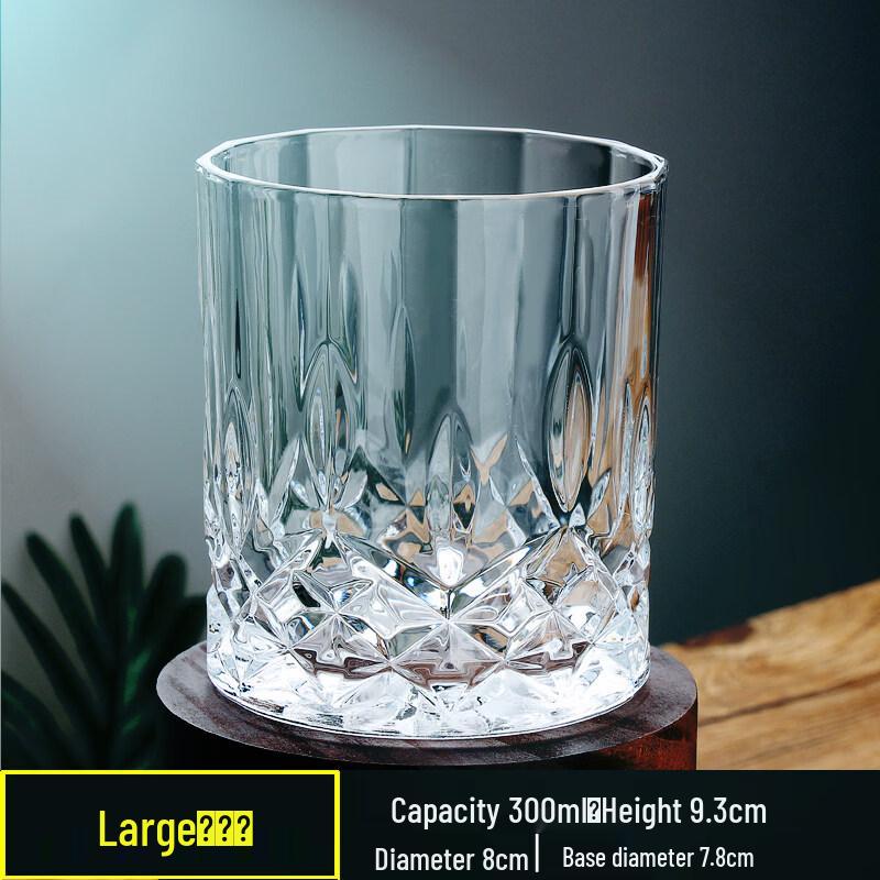 ZISIZ European Style Handmade Wine & Whiskey Glass