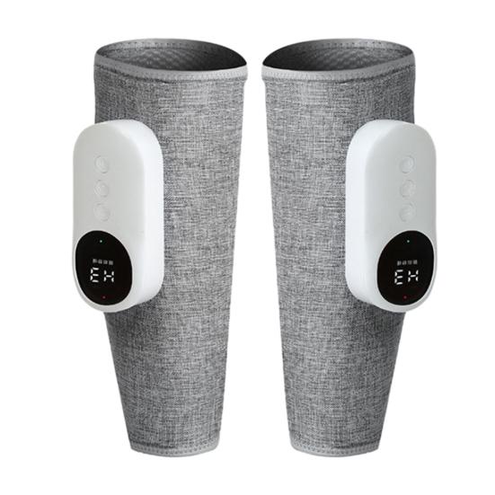 Leg Massager with Heating Function Digital Display Intelligent Auto Timer Rechargeable Thermal Vibration Pressure Massage Machine