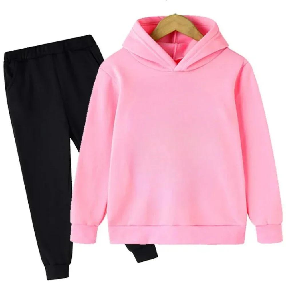 3-12 Years Spring Autumn Football CR7 Print Hoodie+Pants Suit Boy Sweatshirt 2PCS Sets Boys Pants Suits Children's Clothing