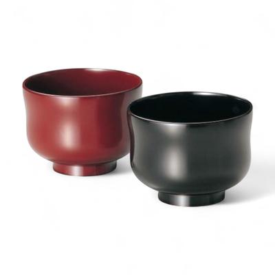 J-kitchens PID-636932 Hand-Painted Lacquer Bowls, Set of 2, Made In Japan