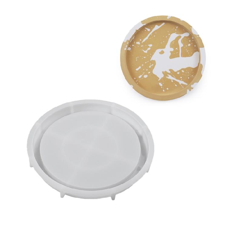 Dish Resin Epoxy Casting Moulds for Fruit Tray, Home Decorations Molds Tray Mold
