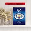 Manchester City 5D Diy Diamond Painting Round Diamond Diy Frameless Holiday Artwork Suitable For Home Office Wall Decoration