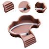 Tortoise Food Dish with Ramp Turtle Bathing Basin Reptile Water Dish for Amphibians Horned Frogs Lizard Basking Platform