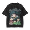 Cartoon Maomao die Apotheker-Tagebücher T-Shirt Niedliche Anime Grafik T-Shirts Gewaschen Kurzarm für Herren Damen Kleidung