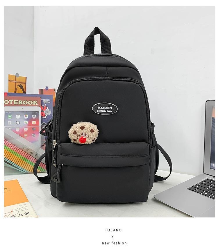 Schoolbag1011 New Mini Backpack Versatile College Student Small School Bag Women's Commuter Mommy Bag Women's Travel Backpack