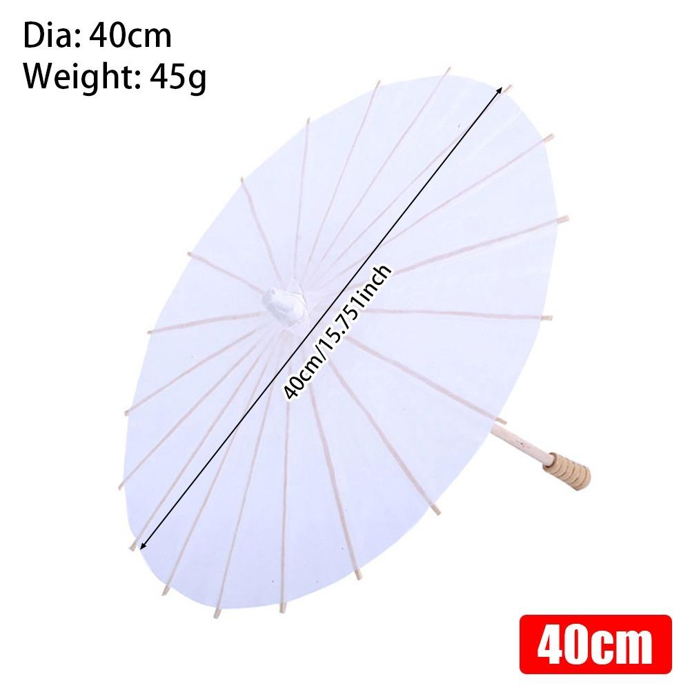 1Pcs Colored Paper Umbrella Photography Prop  for Baby Shower Anniversary Wedding Birthday
