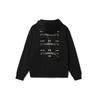 Li Ning Sports Fashion Collection Sweatshirts Unisex Black Hooded Moderate Regular AWDR471-3