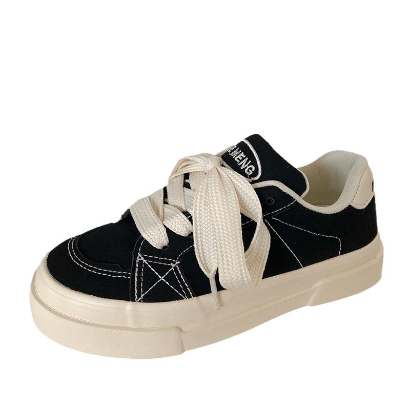 

TP307 Весна 2024 Нові Ретро Туфлі на Платформі Жіночі Студентські Універсальні з Круглим Носком Повсякденні Туфлі в Гонконгському Стилі 40 чорний