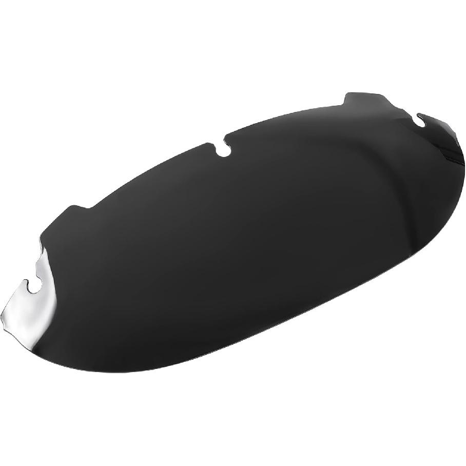 WYNMOTO 7" Black Windshield Windscreen Wind Splitter Fit For 2014-2022 Harley Davidson Touring Electra Glide Street Glide 2015 2016 2017 2018 2019
