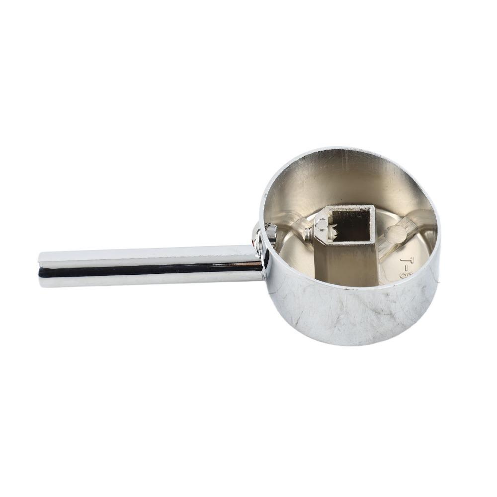 Single Lever Faucet Handle Zinc Alloy Faucet Handle Replacement Durable Faucet Lever Bathroom