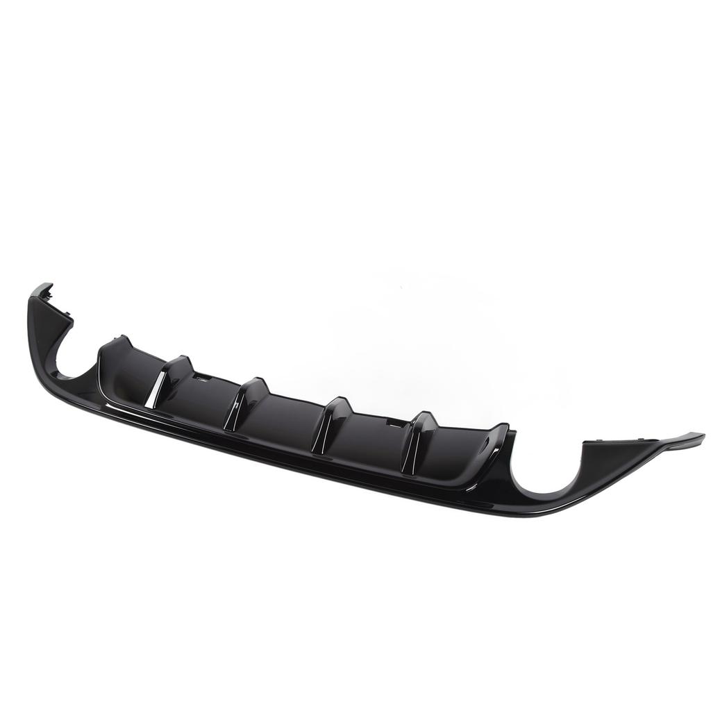 Gloss Black TCR Rear Bumper Diffuser Valance Sporty Style For MK7 Pre?Facelift 2013 To 2016