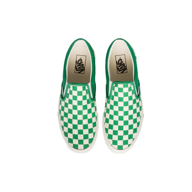 Slip-On Classic Vans 'Nextor Checkerboard - Jolly Green' VN0A38F7PVC