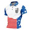 Men's Casual Button-Down Collar Short-Sleeve Shirt