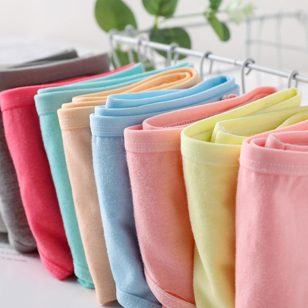 Comfortable 100 Cotton Women Panties Hygienic Individual Size Briefs MULTIPLE COLORS USES Underwear