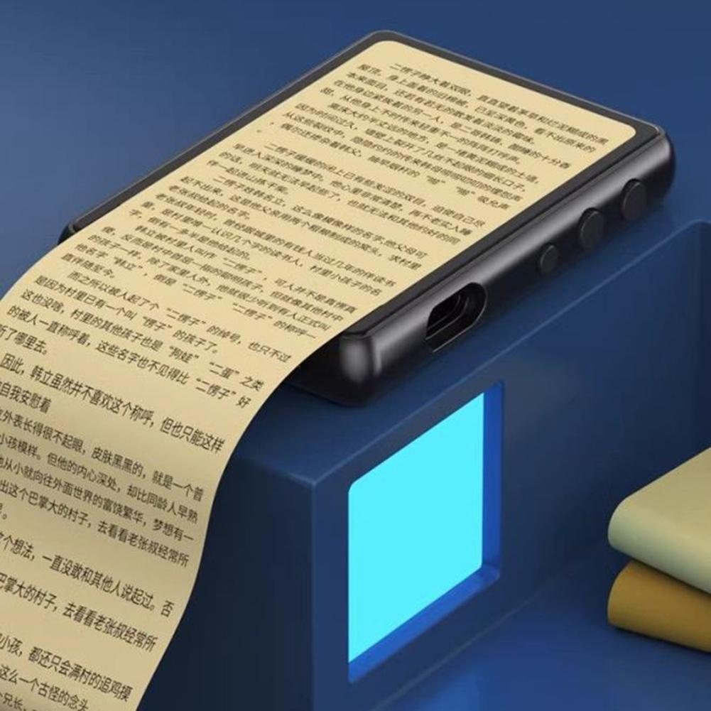 MP3 MP4 Player Lossless Music Player Full Touch Screen Bluetooth-Compatible Voice Recorder with Speaker FM/E-book/Recorder