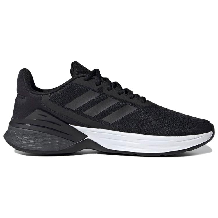 New Adidas Response Sr 'Black White Silver' Women's FX3642