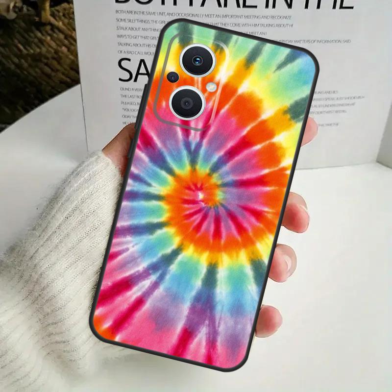 Trippy Tie Dye Hippie Art Phone Case For OPPO Reno 14F 12F 12 11 13 F 10 Pro 8T 7 8 Lite OPPO Find X9 X8 X6 X5 Pro Cover